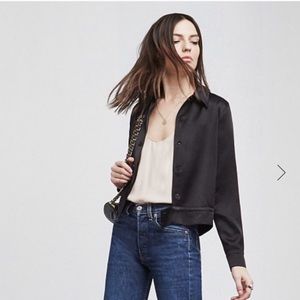 Reformation Revelry Jacket in Black